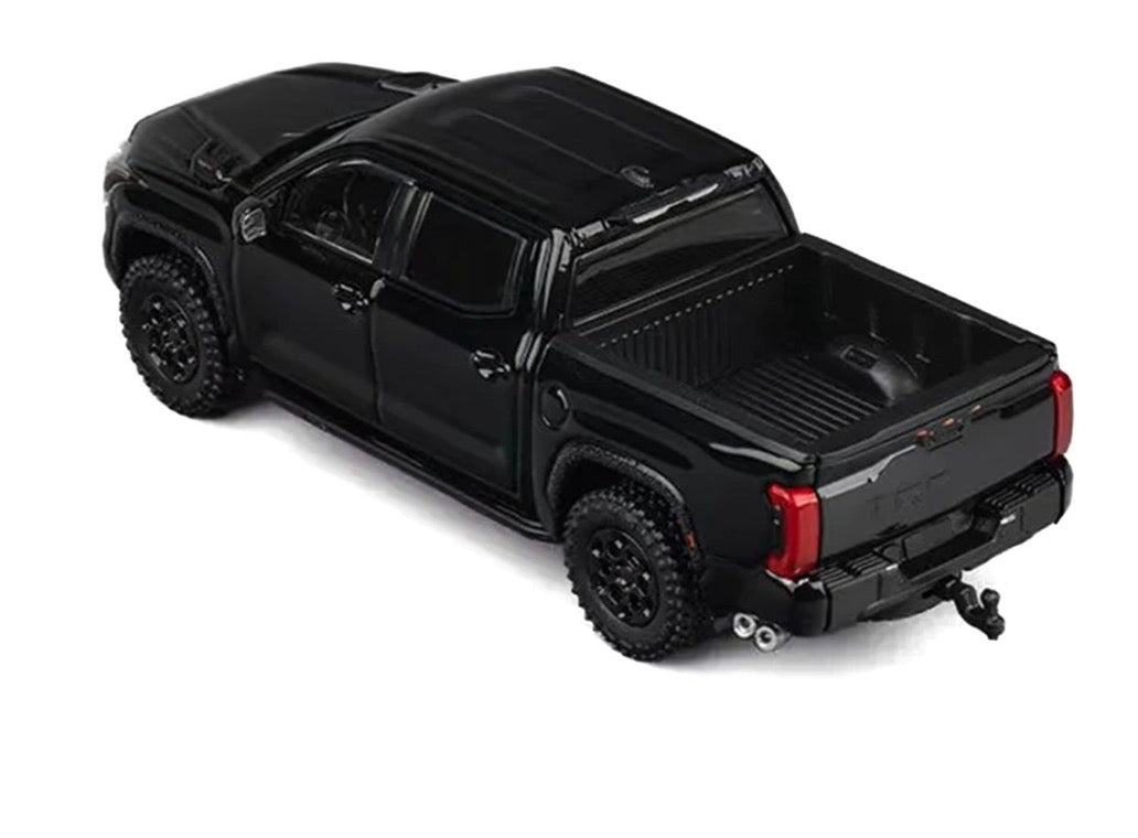 Toyota Tundra Pickup Truck Black 1/64 Diecast Model Car by CM Models