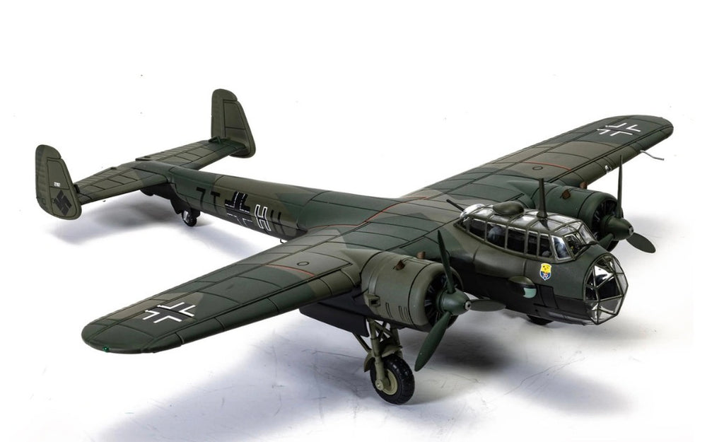 Dornier Do 17Z-5 Aircraft "7T+HH W.Nr.2787 KGR.606 Lannion France" (1940) German Luftwaffe "The Aviation Archive" Series 1/72 Diecast Model Car by Corgi
