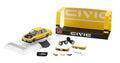 Honda Civic EF2 Custom Metallic with Alternate Parts 1/64 Diecast Model Car by BM Creations