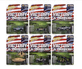 "Military" Set A of 6 pieces 2025 Release 2 Limited Edition 1/64 Diecast Model Cars by Johnny Lightning